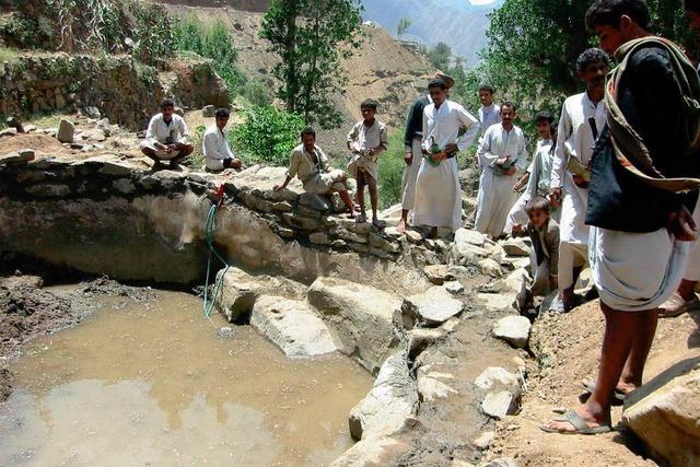 Weiterhin Wasser marsch im Jemen