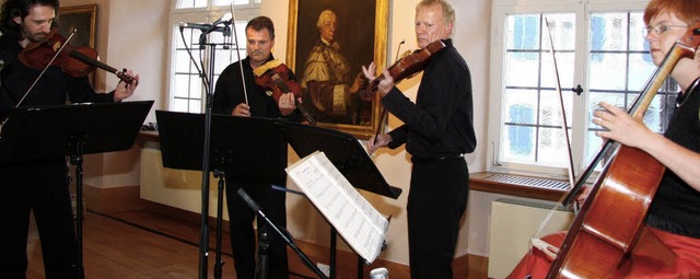 Beeindruckend: das Schuppanzigh-Quartett  im Brgersaal  | Foto: Decoux-KOne