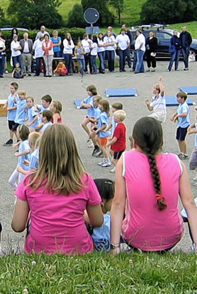 Abwechslungsreiche Vorfhrungen sorgten fr gute Unterhaltung beim Schulfest.   | Foto: Ulrike Spiegelhalter