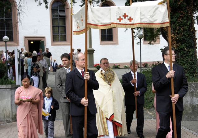 <Bildtext>Zu Ehren des Kirchenpatrons ... das Patrozinium gefeiert. </Bildtext>  | Foto: meike zorn