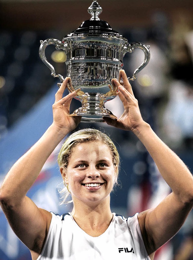 Hat Sehnsucht nach Triumphen und Pokalen: Kim Clijsters  | Foto: afp