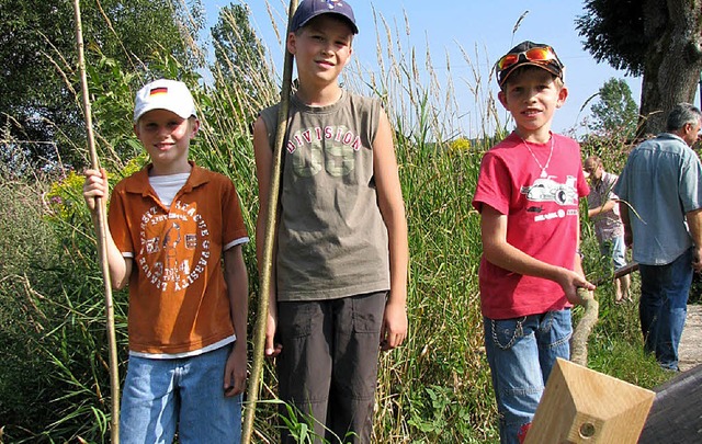 So sieht sie aus, die nchste Generation der Scheibenschlger in Maulburg.  | Foto: Fritz