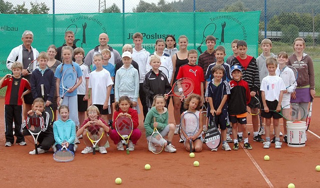 Tenniscamp des TC Haagen   | Foto: BZ