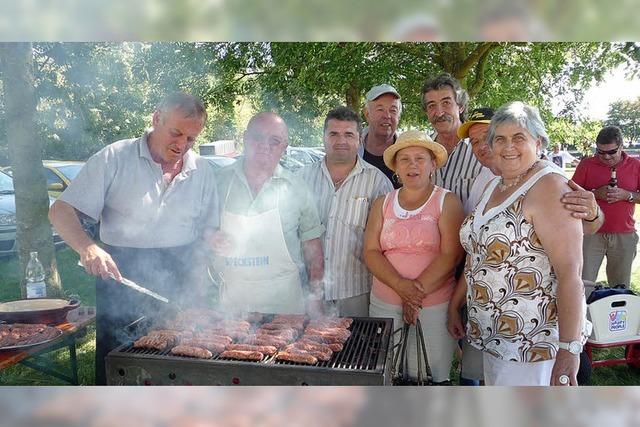 Rumänische Freunde zu Gast in Biengen