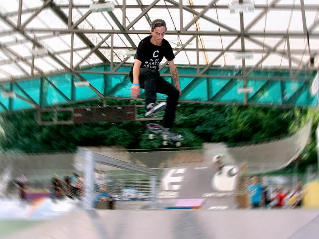 Die besten Skater Europas messen sich in Basel Die besten Skater Europas messen sich in Basel