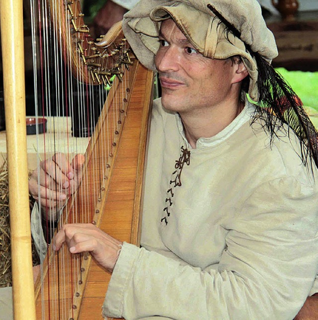 Wie einst im Mittelater: Im Rahmen der...egendren Bauernhauptmanns Hans Mller  | Foto: Chris Seifried