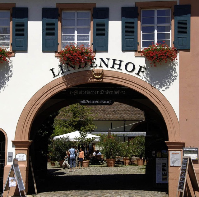 Der Lindenhof ist eine Station am Tag ...Historische Orte des Genusses&#8220;.   | Foto: Volker mnch