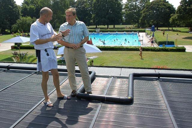 Solaranlage fürs Thermalsportbad