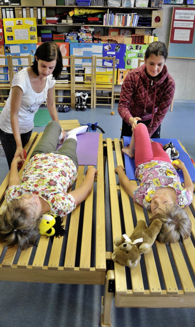 Sensorikbungen &#8211; ob das wohl kitzelt?   | Foto: Thomas Kunz