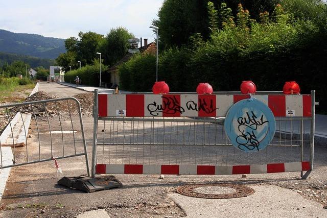 Bahn sorgt fr Kabelsalat in der Oberfeldstrae