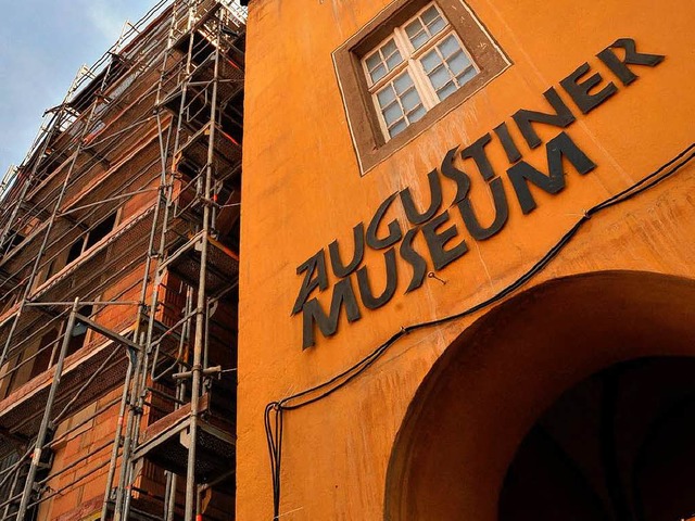 Dachschaden im Augustinermuseum.  | Foto: Michael Bamberger