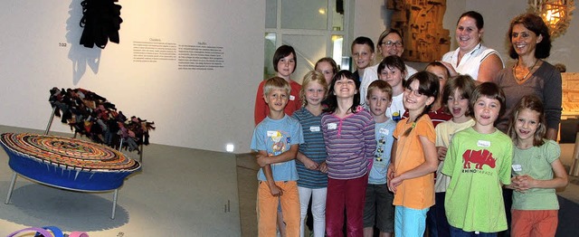 Auch Kinder interessieren sich fr Des...hrung durchs Vitra-Museum zeigte es.    | Foto: Frey