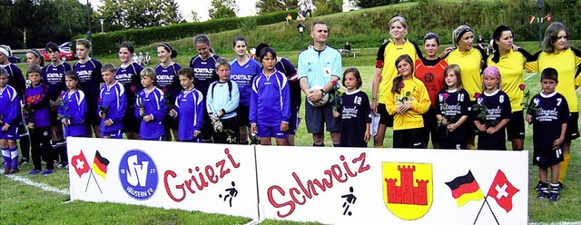 In einem spannendem Match trafen die b...eizerischen FC Dttingen aufeinander.   | Foto: Siegfried Krex