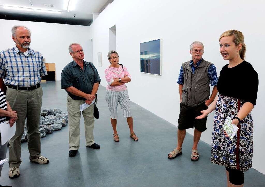 Im Rahmen der BZ-Ferienaktion bei Alexander Brkle kam bald die Frage auf: Was ist Kunst?