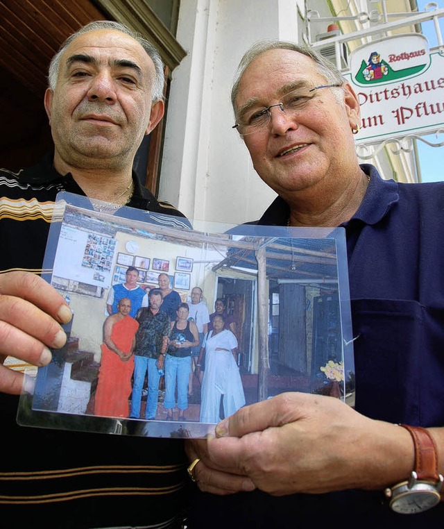 Orhan Ergn, Pchter des Fahrnauer Wir...it auf Sri-Lanka-Reise gegangen sind.   | Foto: Susanne Filz