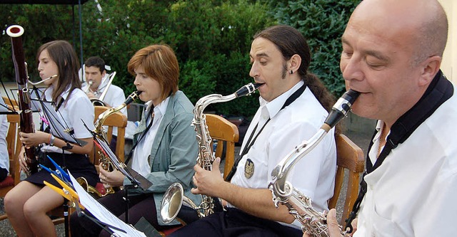 Die &#8222;Banda Villanueva de Alcolea...den spanischen Wochen in Todtmoos auf.  | Foto: hans-dieter folles