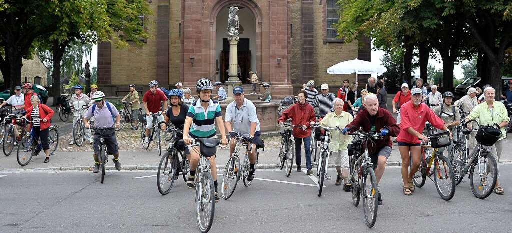 Traditionell: Zum Abschluss gibt es bei   der Freiburger Ferienaktion der BZ eine Tour mit dem Rad.