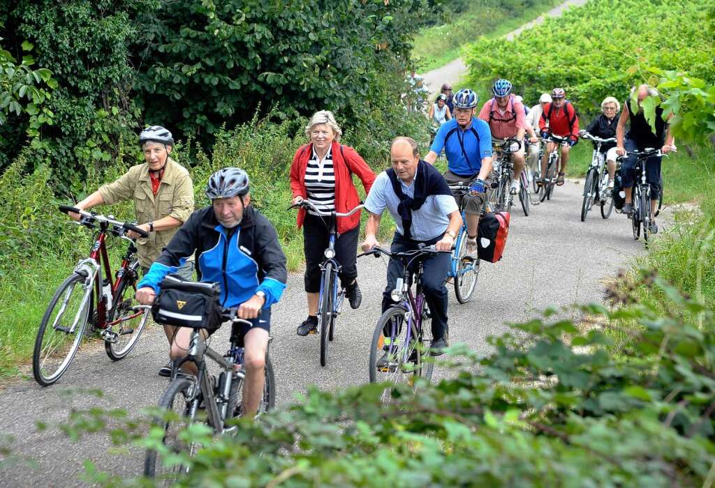 Traditionell: Zum Abschluss gibt es bei   der Freiburger Ferienaktion der BZ eine Tour mit dem Rad.