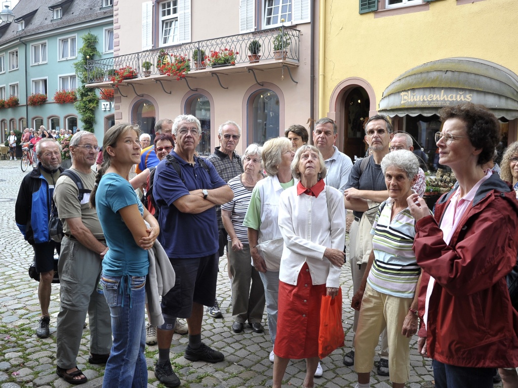 Die BZ-Ferienaktion zu Besuch in Staufen.