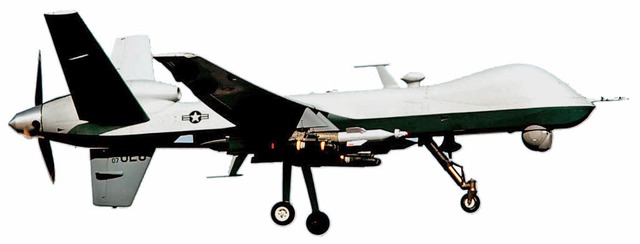 Eine Reaper-Drohne in Kandahar   | Foto: AFP