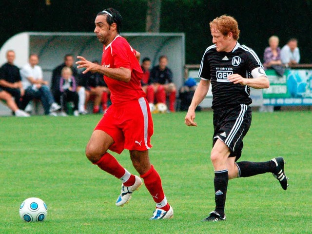 Giuliano Saggiomo  war beim TSV  Weinheim in der Startelf des Bahlinger SC.   | Foto: Ehret