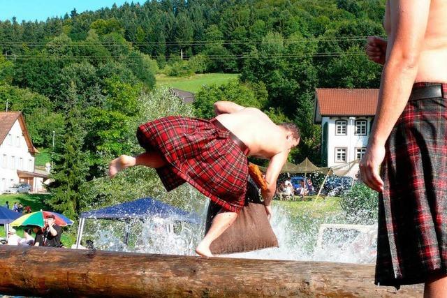 Schuttertler siegen bei den Highland-Games in Prinzbach