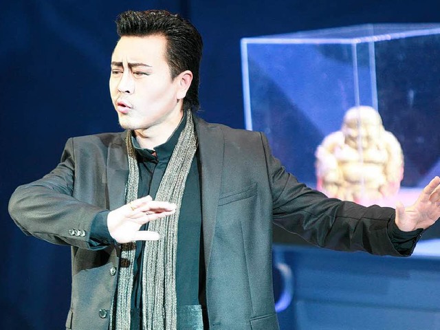 &#8222;Dein ist mein ganzes Herz&#8220...als Publikumsliebling Prinz Sou-Chong.  | Foto: Foto Hofer