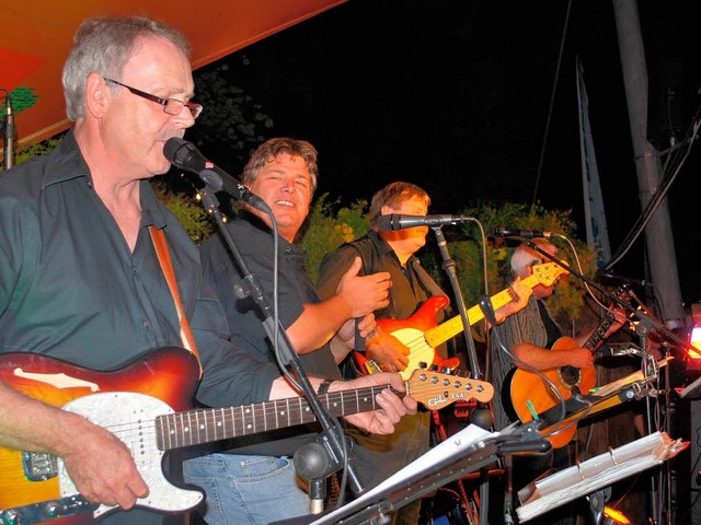 Auch die &#8222;Big Daddies&#8220; wer...g auf dem Weinfest in Breisach sorgen.  | Foto: Benjamin Bohn