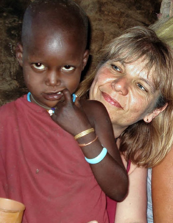 Vor allem die Kinder  der Massai sind ...rin Martina Matt ans Herz gewachsen.    | Foto: Privat