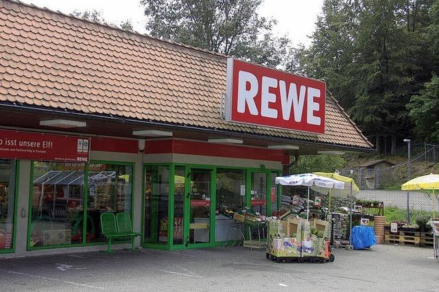 Rewe-Abriss und Neubau