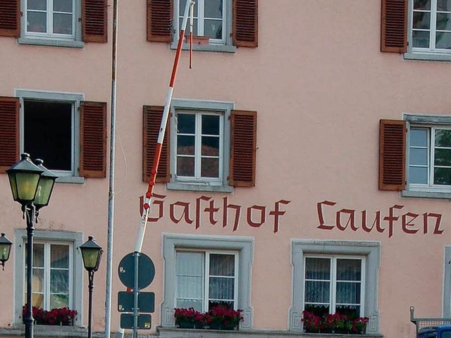 Auch das Laufenburger China-Restaurant...kam  am Montag Besuch von der Polizei.  | Foto: Elisabeth Frieling