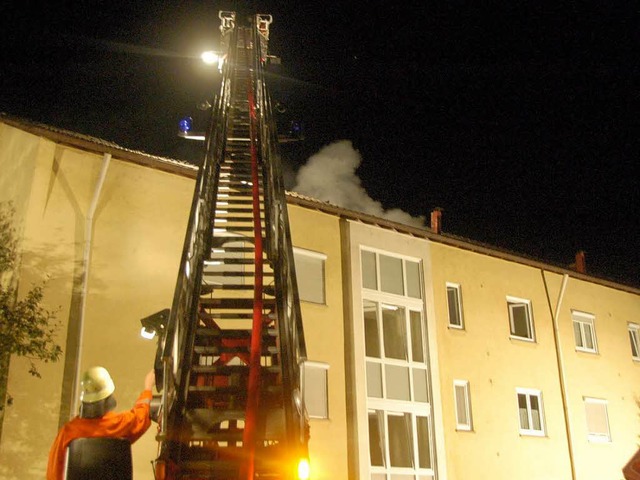 Einsatz fr die Feuerwehr.  | Foto: Ralf Staub