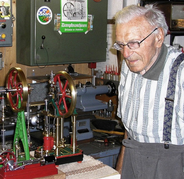 Dampfmaschinen von Franz Demattio werd...er Frderkreis Kreatives Eisenbach.     | Foto: G. BRICHTA