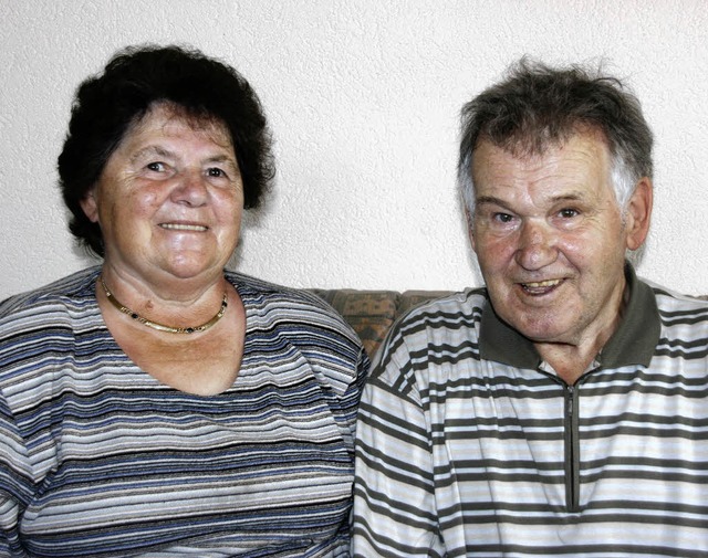 <Bildtext>Marlene und Horst Bienek</Bildtext> feiern Goldene Hochzeit.   | Foto: Seifried