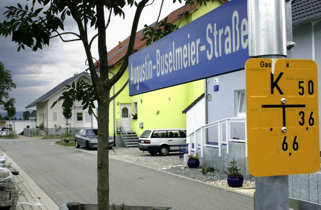 Die Augustin-Buselmeier-Strae in Rheinhausen  | Foto: David seitz