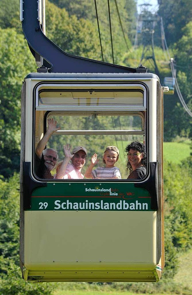 Mit den Besucherzahlen ging es bei der Schauinslandbahn 2008 bergab.  | Foto: Thomas Kunz