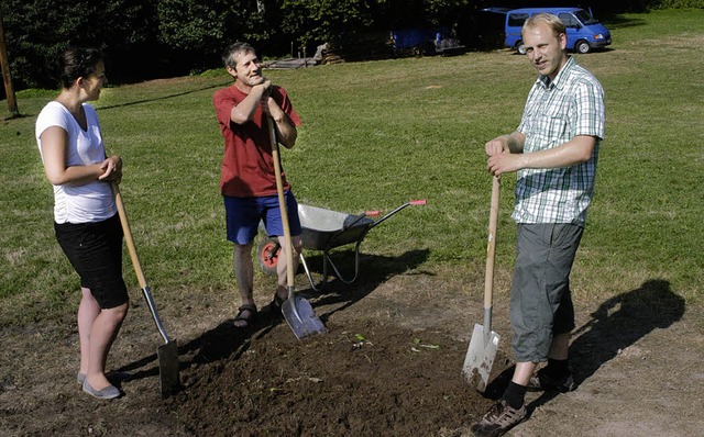 Rckbau:   Das Steinener Spieldorf   2... gerne  an die  zwei Wochen zurck.     | Foto: Robert Bergmann