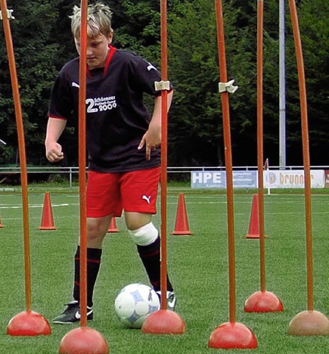 <Bildtext>Technik, Taktik und Koordina...uballcamps des FC Schnau.</Bildtext>  | Foto: Felix Held