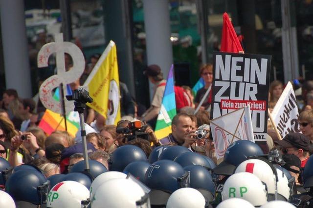 Colmar und Freiburg: Nato-Gegner vor Gericht