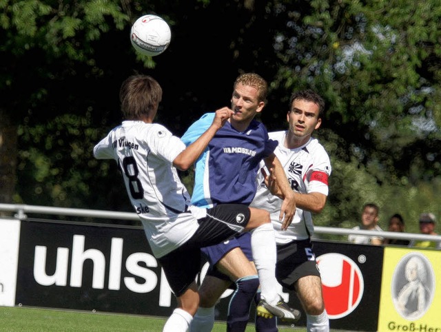 Beim FC 08 Villingen, hier  Christian ...a-Auswrtsspiel  in Walldorf erholen.   | Foto: Reinhardt