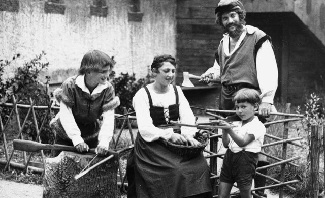 Bei den Breisacher Festspielen standen...a Frank 1927/28 im Stck Wilhelm Tell.  | Foto: stadtarchiv