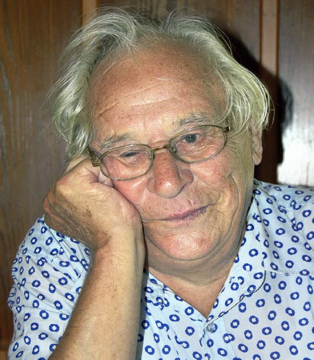 Heute wird er 90: Jubilar Kurt Jaschinski   | Foto: Elfriede Mosmann
