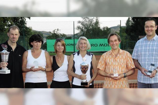 Tennis-Routiniers siegen