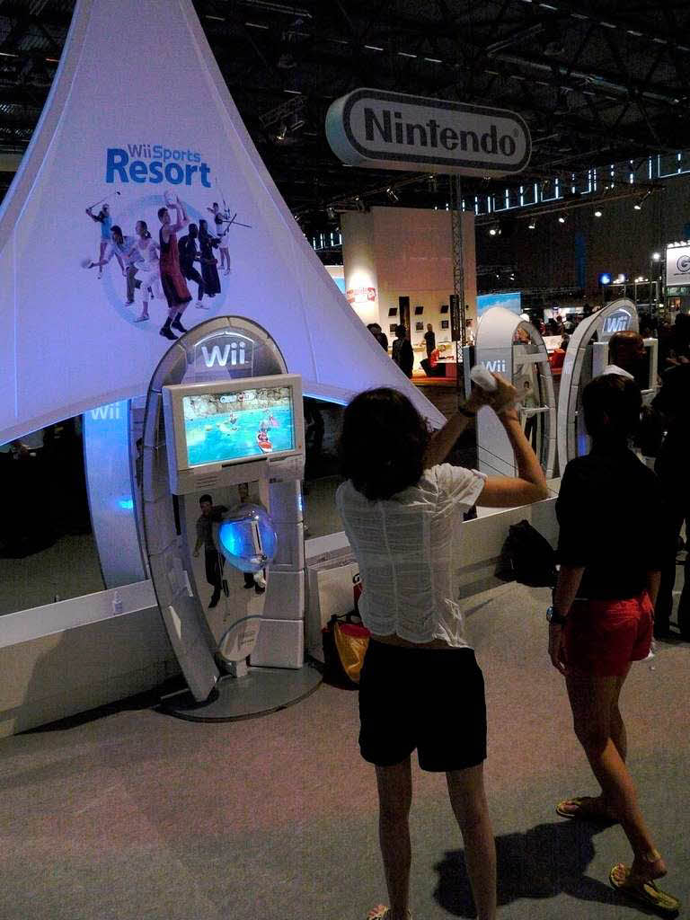 Mit der neuen Wii Sports Resort geht es nun auch auf Kanu- und Wildwasserfahrt