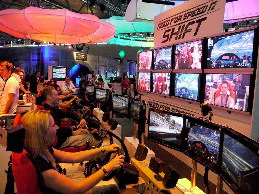 Eines der rasantesten und realistischsten Rennspiele gab es bei E.A. mit dem neuen "Need for Speed - Shift"