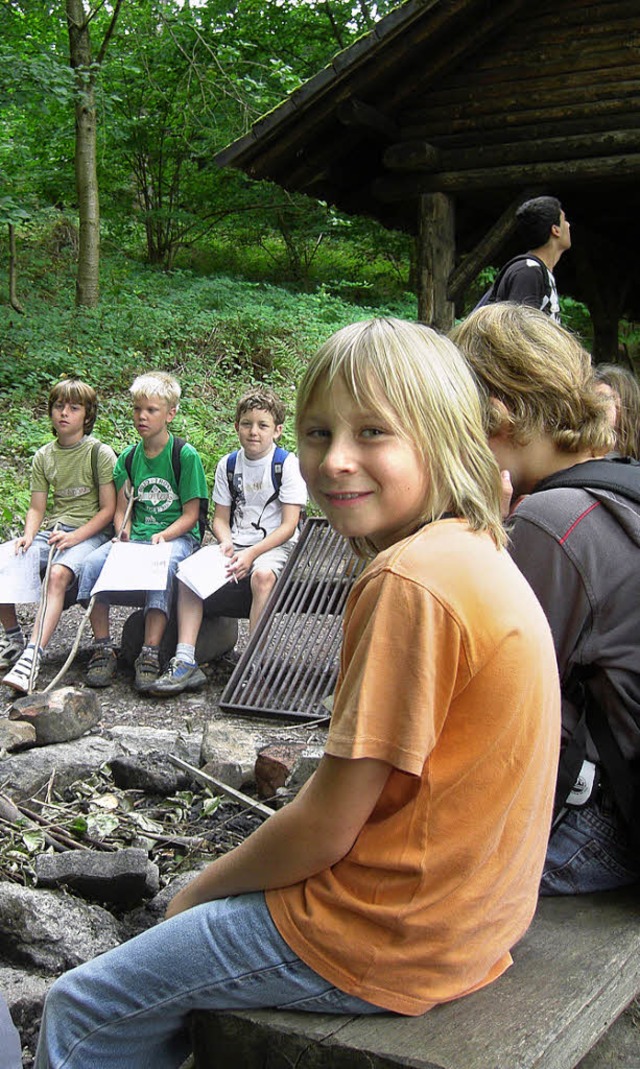 Und zum Schluss wird gleich das znftige Grillfeuer angezndet.   | Foto: ulrike le bras