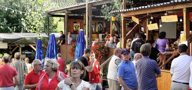 Gut besucht waren die Ebringer Weintag...ende durchgehend gutes Wetter hatten.   | Foto: Silvia faller