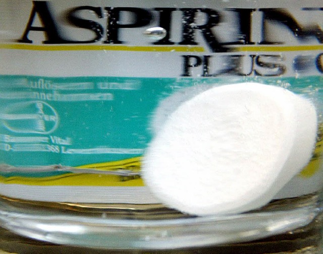Aspirin hemmt die Entzndung   | Foto: DPA