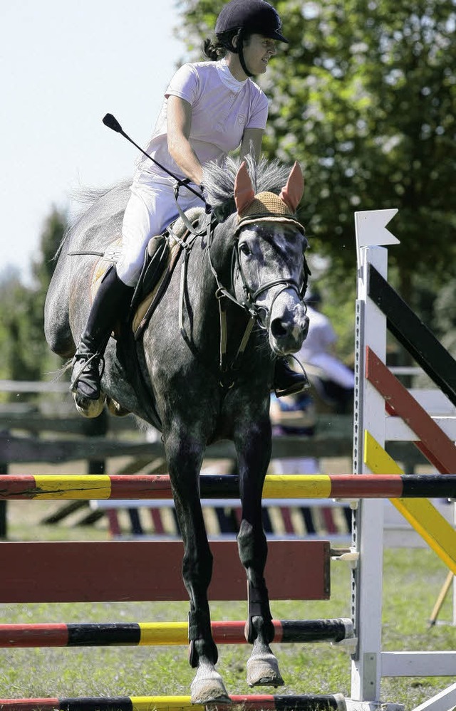 Reitturnier Altenheim 2009Heike Meisinger (RFV Ottenheim)  | Foto: Peter Aukthun