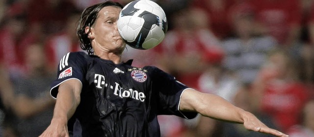 Angst vorm Ball? Bayern-Spieler Daniel van Buyten   | Foto: DPA